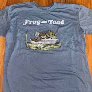 Frog and Toad Graphic Tee - Blue